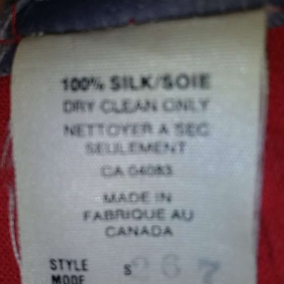 Vintage Orchid raw silk skirt size 7 - Picture 4 of 4